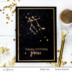 Altenew Splatter Constellations -leimasinsetti