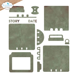 Elizabeth Craft Designs Planner Essentials stanssi Planner Cards 1