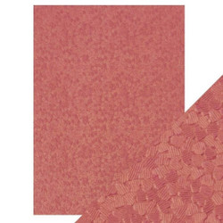 Tonic Hand Crafted Cotton -paperi, Coral Confetti, 5 arkkia