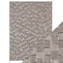 Tonic Hand Crafted Cotton -paperi, Pewter Slates, 5 arkkia