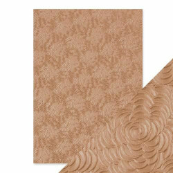 Tonic Hand Crafted Cotton -paperi, Warm Dahlia, 5 arkkia