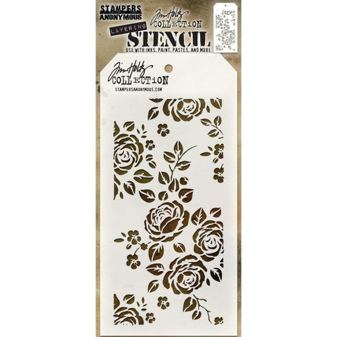 Tim Holtz Roses -sapluuna