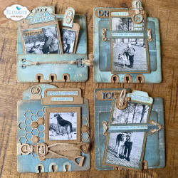 Elizabeth Craft Designs Planner Essentials stanssi Planner Cards 4