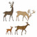 Sizzix Tim Holtz Thinlits stanssisetti Darling Deer