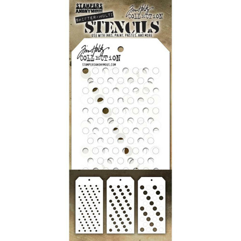 Tim Holtz Shifter Multidots -sapluunat, 3 kpl