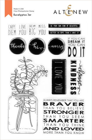 Altenew Eucalyptus Jar -leimasinsetti