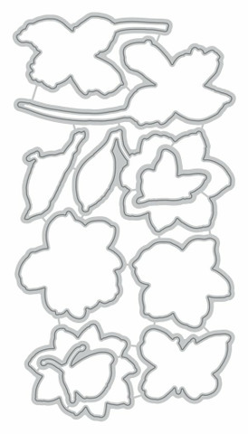 Altenew Wild Hibiscus -stanssisetti