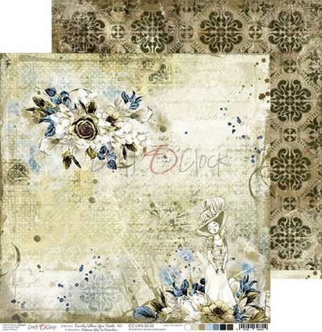 Craft O'clock skräppipaperi Lovely When You Smile 02