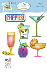 Elizabeth Craft Designs stanssi Cheers to You
