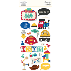 Simple Stories Foam Stickers -tarrat Say Cheese Tinseltown