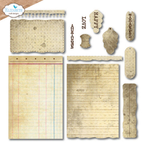 Elizabeth Craft Designs stanssi Build a Journal