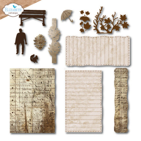 Elizabeth Craft Designs stanssi Build a Journal XL