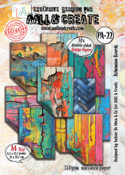 Aall & Create paperipakkaus Bohemian Boards, A4