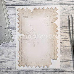 Gummiapan stanssi Old Stamp Background 2.0