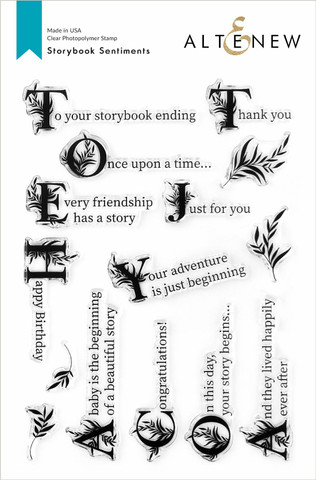 Altenew Storybook Sentiments -leimasinsetti