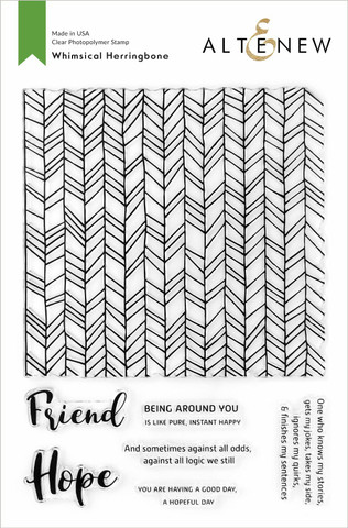 Altenew Whimsical Herringbone -leimasinsetti