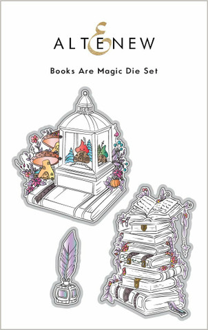 Altenew Books Are Magic -stanssi