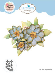 Elizabeth Craft Designs stanssi Rose Companion Flower