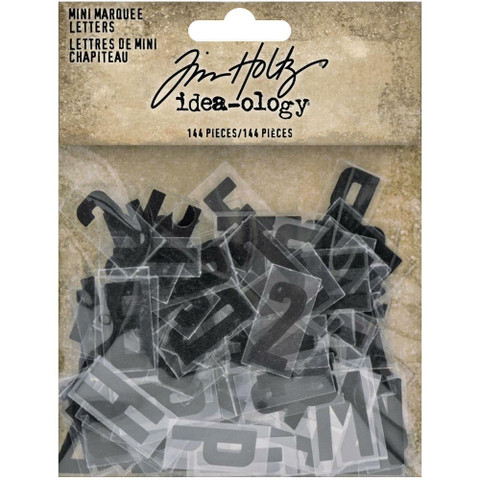 Tim Holtz Idea-Ology Mini Marquee Letters -leikekuvat