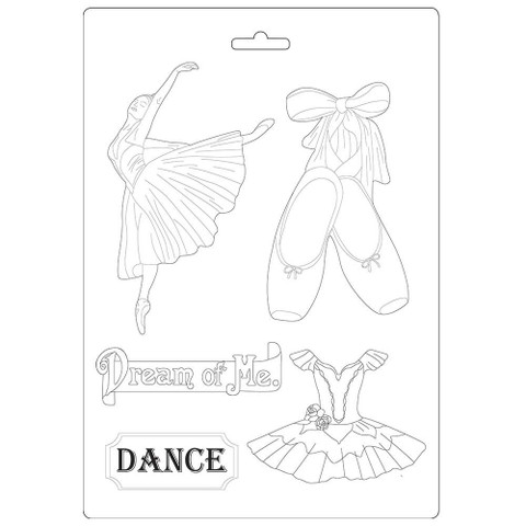 Stamperia Maxi Mould -muotti Passion Dancer