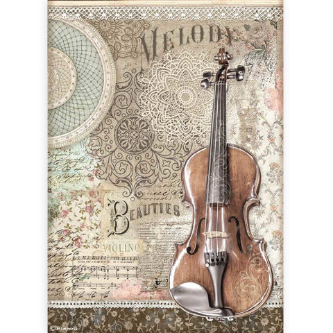 Stamperia riisipaperi Passion, Violin