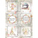 Stamperia riisipaperi Romantic Thread, Mini Cards