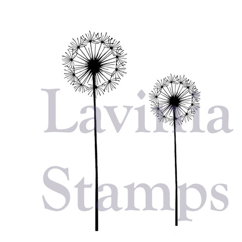 Lavinia Stamps leimasin Fairy Dandelions