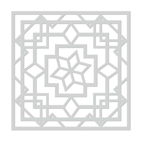 Hero Arts sapluuna Art Deco Lotus