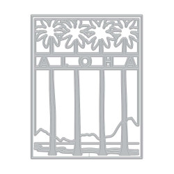  Hero Arts stanssi Aloha Cover Plate