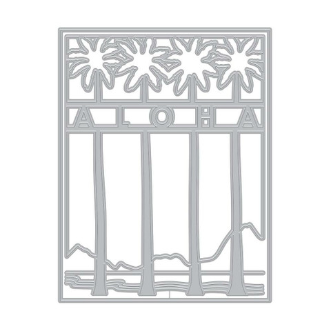  Hero Arts stanssi Aloha Cover Plate