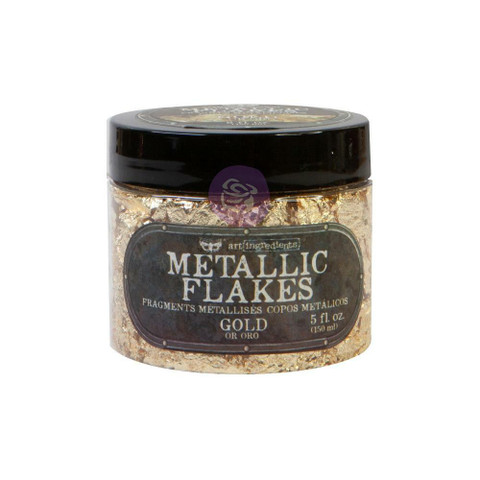 Finnabair Art Ingredients Metal Flakes, foliohiutaleet, sävy Gold