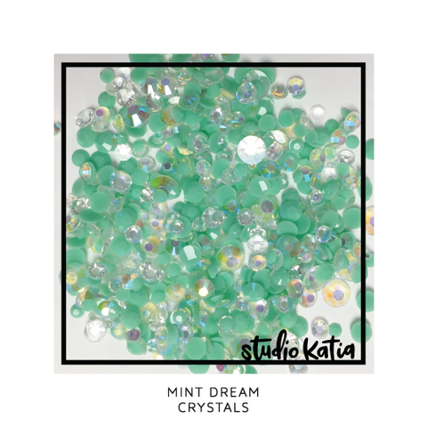 Studio Katia koristeet Mint Dream, tekokristallit