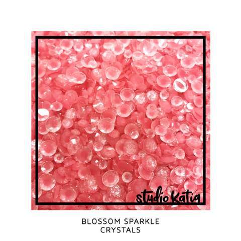 Studio Katia koristeet Blossom Sparkle, tekokristallit