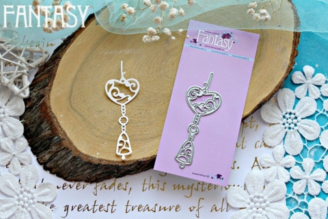 Fantasy Dies stanssi Heart Pendant