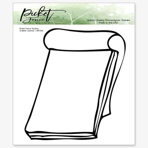 Picket Fence leimasin A Blank Journal