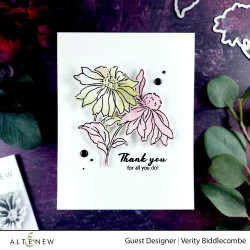 Altenew Build-A-Flower Coneflower stanssi- ja leimasinsetti