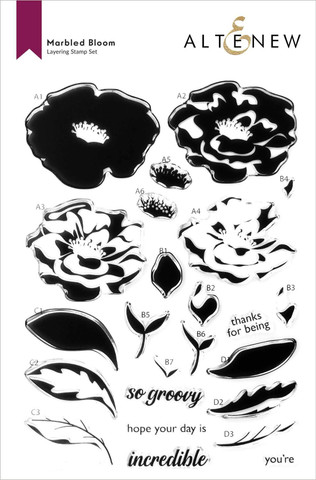 Altenew Marbled Bloom -leimasinsetti