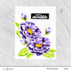 Altenew Marbled Bloom -sapluuna