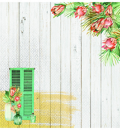 Studio Light skräppipaperi Say It With Flowers