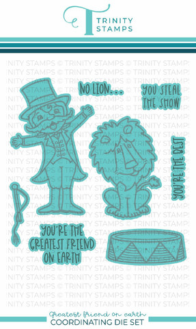 Trinity Stamps stanssi Greatest Friend On Earth