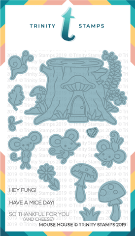 Trinity Stamps stanssi Mouse House