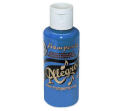 Stamperia Allegro -akryylimaali, sävy Blue Navy