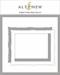 Altenew Simple Frame -sapluuna