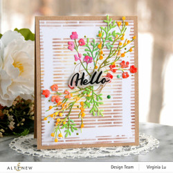 Altenew Simple Frame -sapluuna