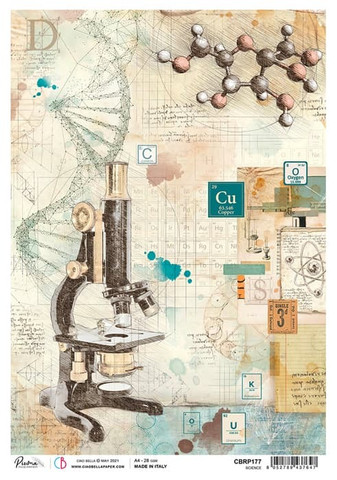 Ciao Bella riisipaperi Science