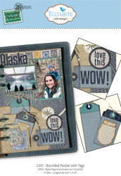 Elizabeth Craft Designs stanssi Rounded Pocket with Tags