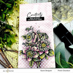 Altenew Paint-A-Flower: Clematis Josephine -leimasinsetti