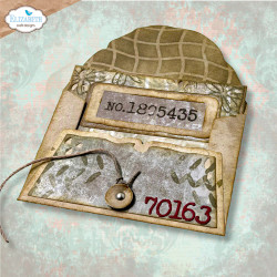 Elizabeth Craft Designs stanssi Grunge Envelope