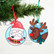 Woodware leimasin Festive Fuzzies, Mini Santa