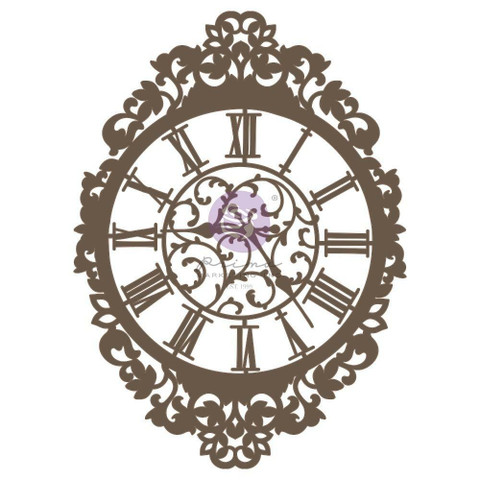 Prima Decorative Chipboard kuvioleike, Time Is Now